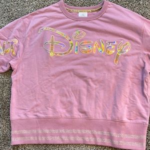 Disney 50th womens long sleeve pink shirt